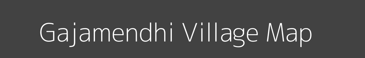 Map of Gajamendhi Village in Maharashtra Image