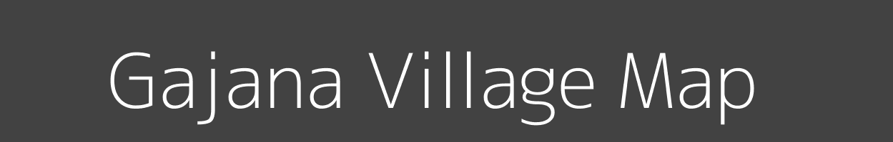 Map of Gajana Village in Uttar Pradesh Image