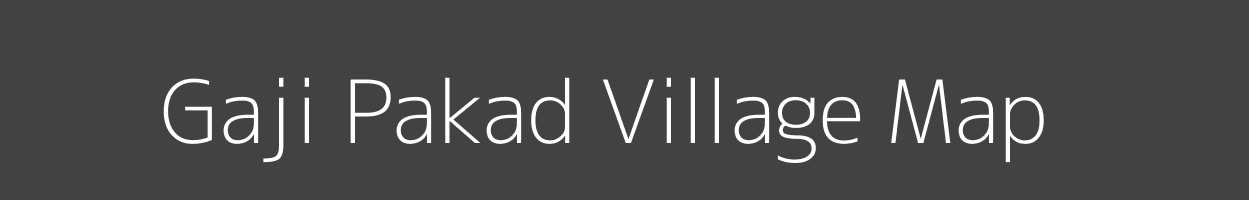 Map of Gaji Pakad Village in Uttar Pradesh Image