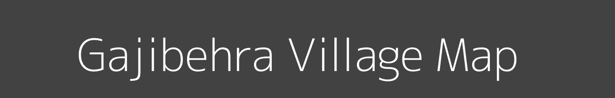 Map of Gajibehra Village in Jharkhand Image