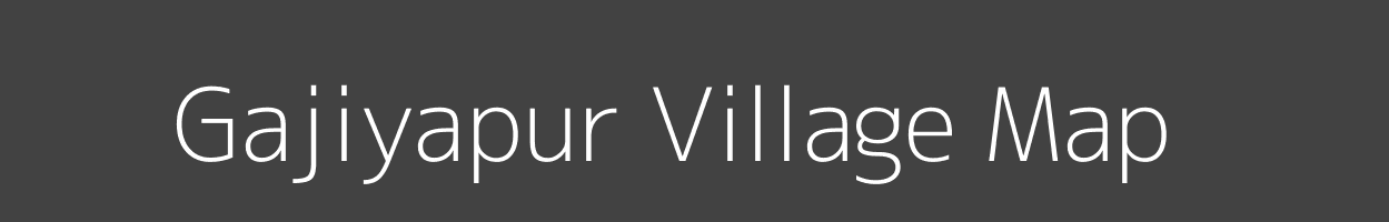 Map of Gajiyapur Village in Uttar Pradesh Image