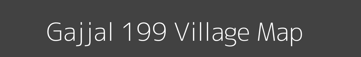 Map of Gajjal 199 Village in Punjab Image