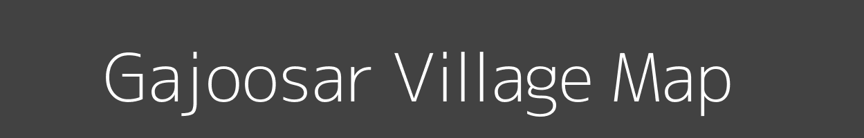 Map of Gajoosar Village in Rajasthan Image