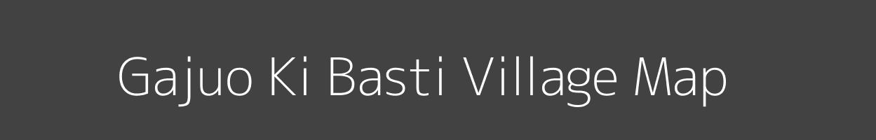 Map of Gajuo Ki Basti Village in Rajasthan Image