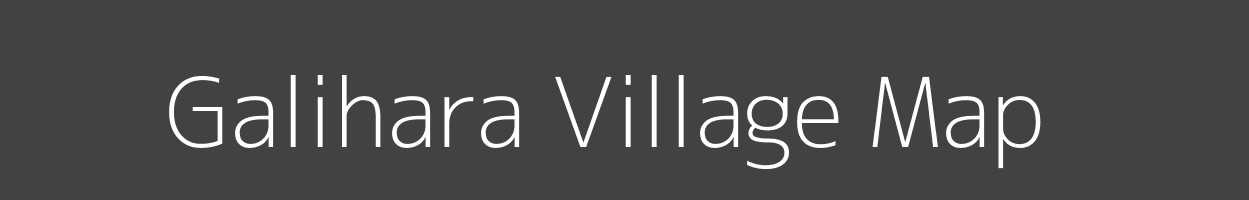 Map of Galihara Village in Madhya Pradesh Image