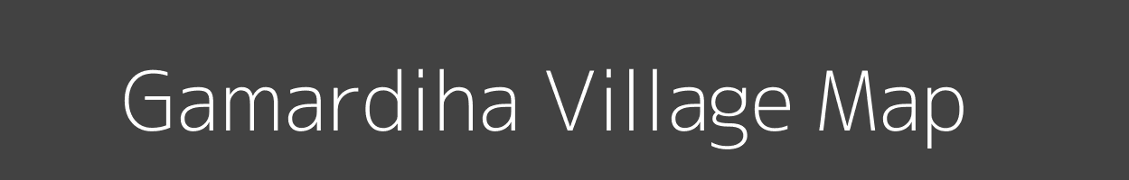 Map of Gamardiha Village in Jharkhand Image