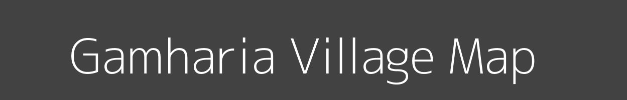 Map of Gamharia Village in Jharkhand Image