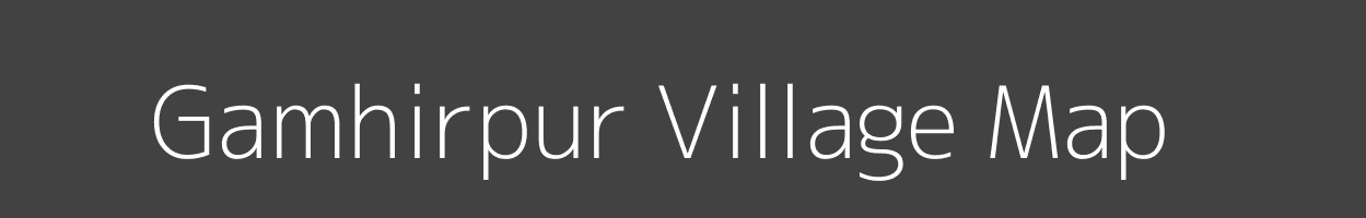 Map of Gamhirpur Village in Uttar Pradesh Image