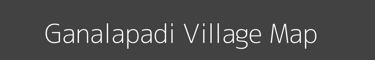 Map of Ganalapadi Village in Tamil Nadu Image