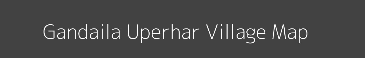 Map of Gandaila Uperhar Village in Uttar Pradesh Image