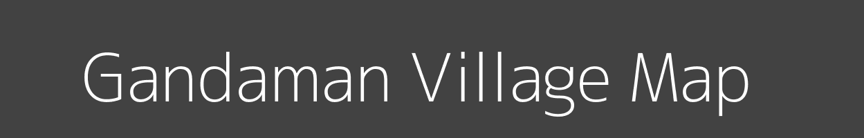 Map of Gandaman Village in Bihar Image