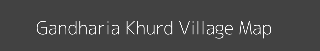 Map of Gandharia Khurd Village in Uttar Pradesh Image