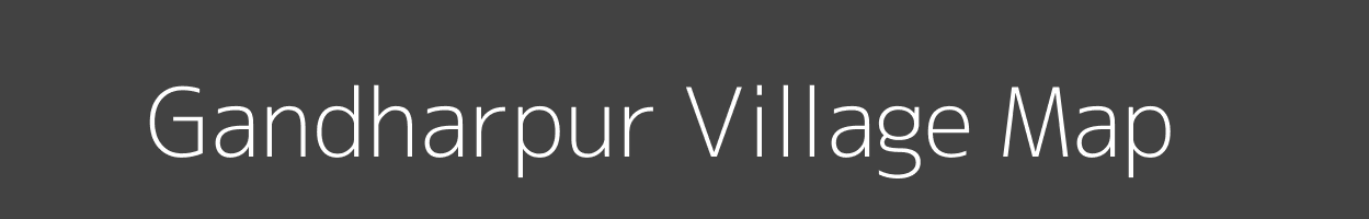 Map of Gandharpur Village in Uttar Pradesh Image