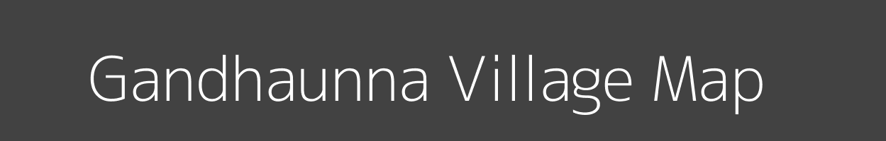 Map of Gandhaunna Village in Uttar Pradesh Image