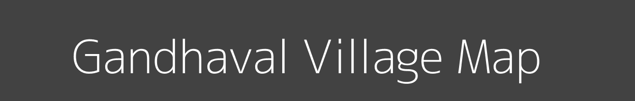 Map of Gandhaval Village in Madhya Pradesh Image