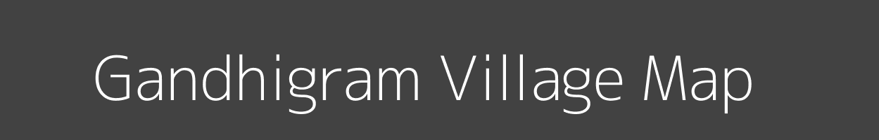 Map of Gandhigram Village in Madhya Pradesh Image