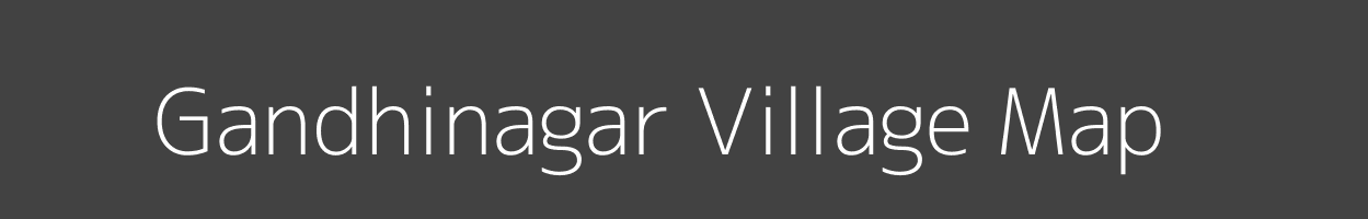 Map of Gandhinagar Village in Madhya Pradesh Image