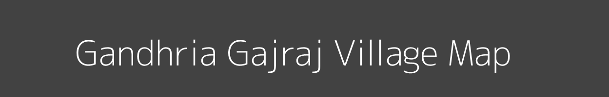 Map of Gandhria Gajraj Village in Uttar Pradesh Image