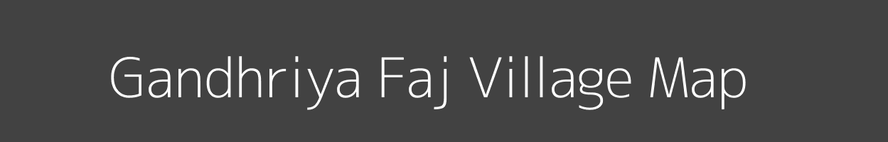 Map of Gandhriya Faj Village in Uttar Pradesh Image