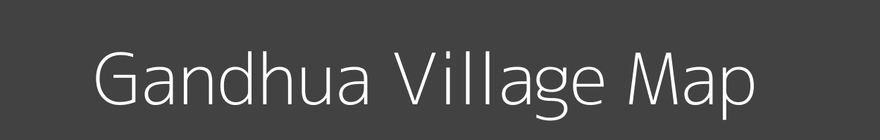 Map of Gandhua Village in Jharkhand Image