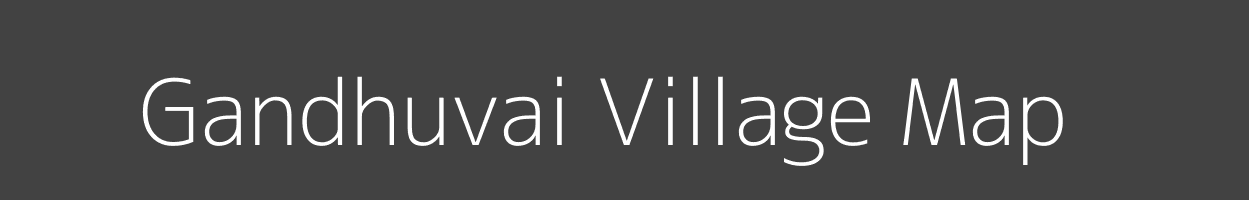 Map of Gandhuvai Village in Uttar Pradesh Image