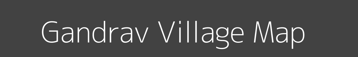 Map of Gandrav Village in Uttar Pradesh Image