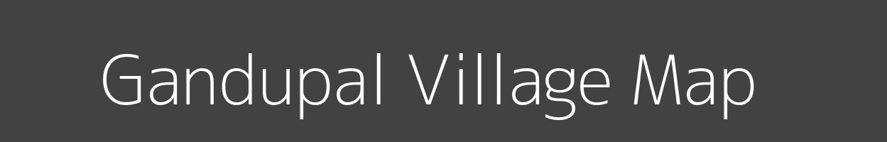 Map of Gandupal Village in Uttar Pradesh Image