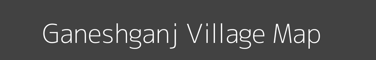 Map of Ganeshganj Village in Madhya Pradesh Image