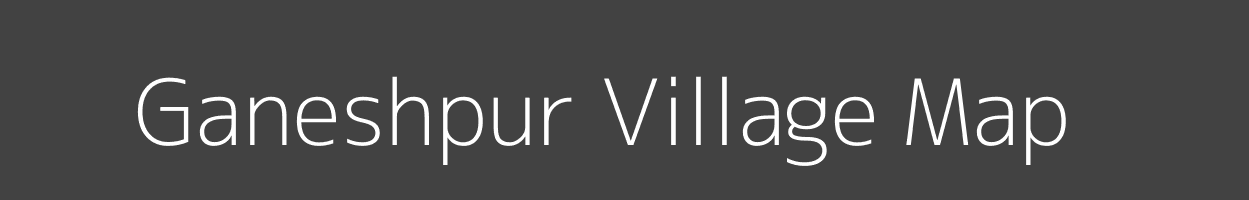 Map of Ganeshpur Village in Uttar Pradesh Image