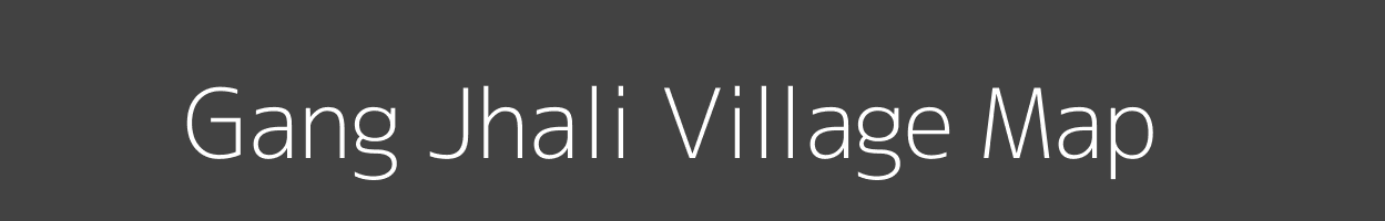 Map of Gang Jhali Village in Bihar Image