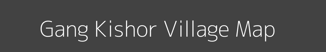 Map of Gang Kishor Village in Uttar Pradesh Image