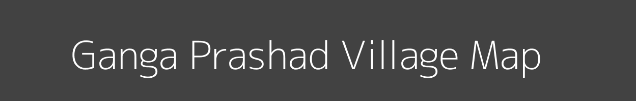 Map of Ganga Prashad Village in Bihar Image