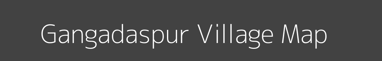 Map of Gangadaspur Village in Uttar Pradesh Image