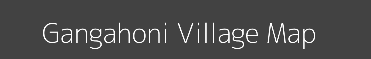 Map of Gangahoni Village in Madhya Pradesh Image