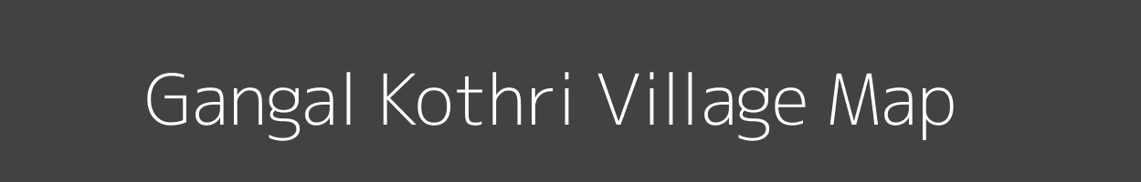 Map of Gangal Kothri Village in Madhya Pradesh Image