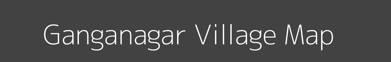 Map of Ganganagar Village in Madhya Pradesh Image