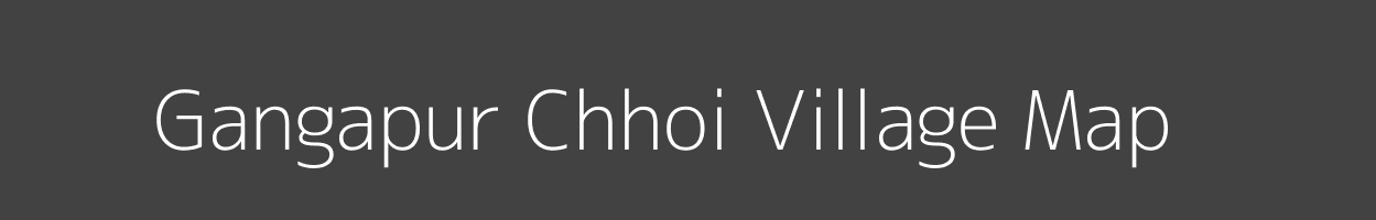 Map of Gangapur Chhoi Village in Uttarakhand Image