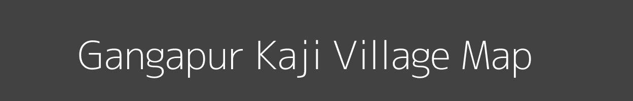 Map of Gangapur Kaji Village in Uttar Pradesh Image