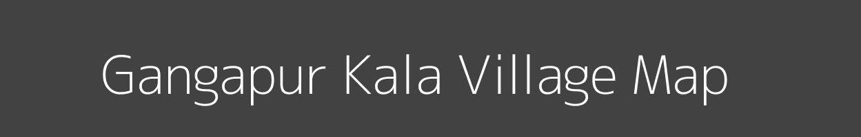 Map of Gangapur Kala Village in Uttar Pradesh Image