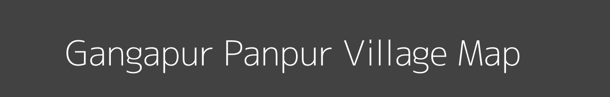 Map of Gangapur Panpur Village in Uttar Pradesh Image