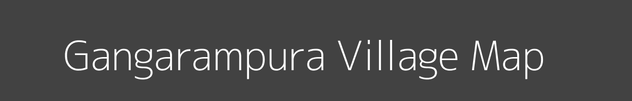 Map of Gangarampura Village in Uttar Pradesh Image