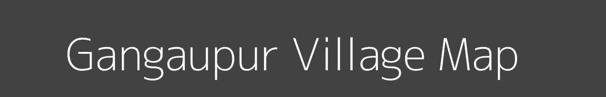 Map of Gangaupur Village in Uttar Pradesh Image