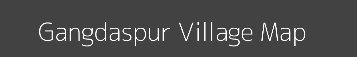 Map of Gangdaspur Village in Uttar Pradesh Image