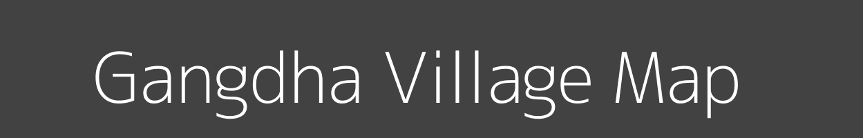 Map of Gangdha Village in Madhya Pradesh Image