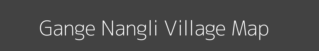Map of Gange Nangli Village in Uttar Pradesh Image