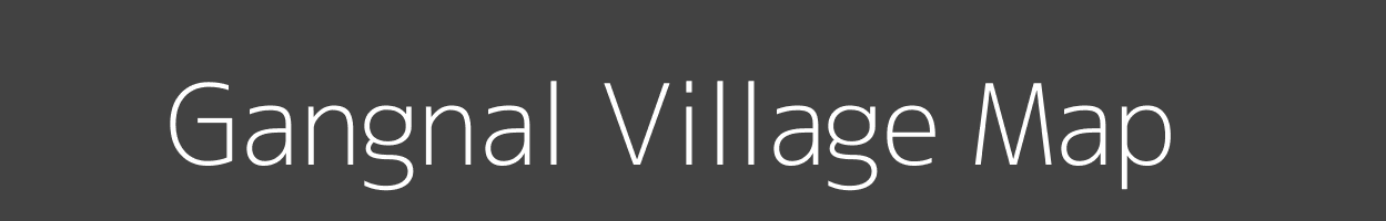 Map of Gangnal Village in Karnataka Image