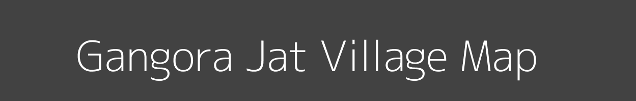 Map of Gangora Jat Village in Uttar Pradesh Image