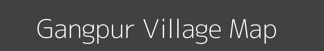 Map of Gangpur Village in Uttar Pradesh Image