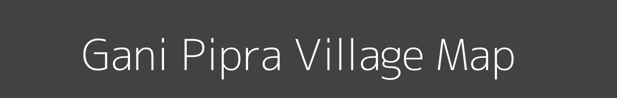 Map of Gani Pipra Village in Bihar Image