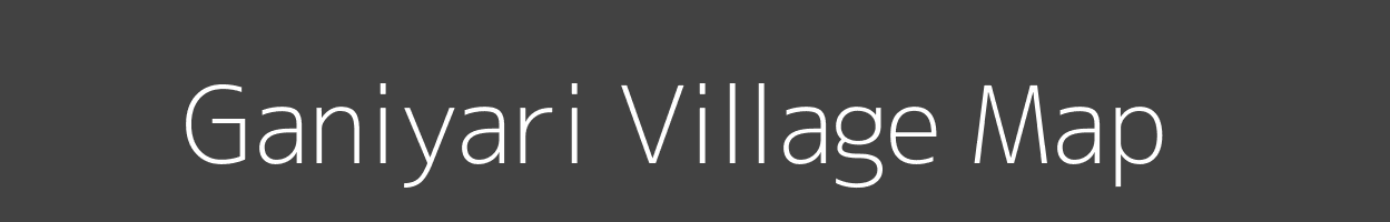 Map of Ganiyari Village in Madhya Pradesh Image